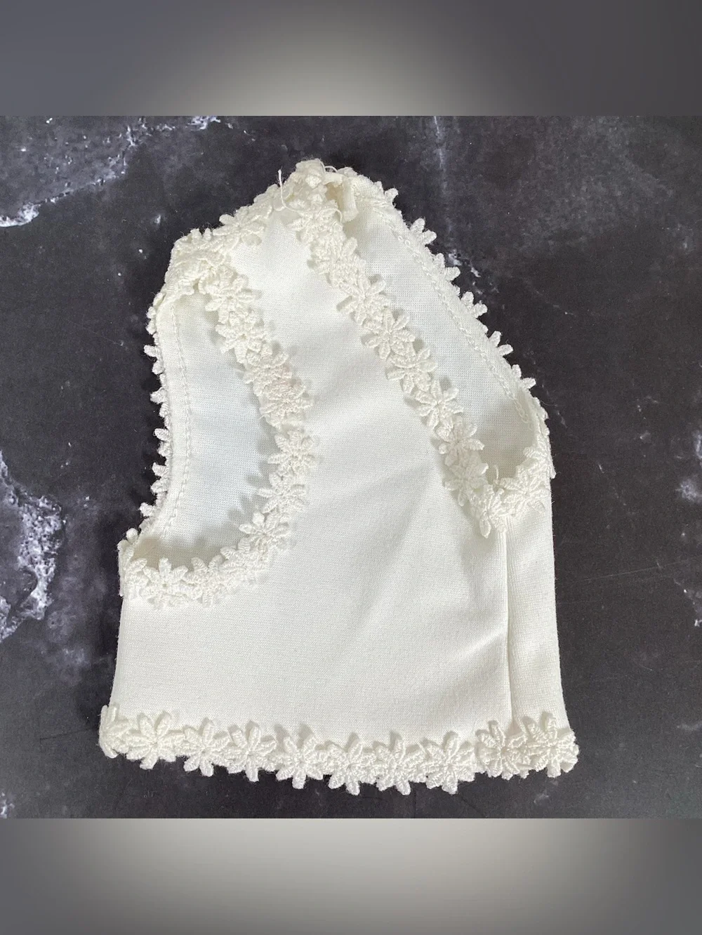 Vintage Pair Elegant Fingerless Gloves Wedding